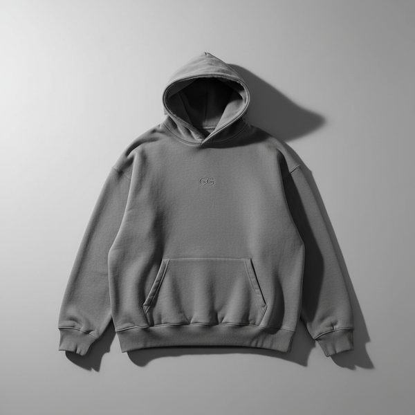 Luxury Oversized Heavyweight Hoodie - Grey