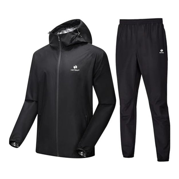 HOTSUIT Sauna Suit for Men Weight Loss Sweat Suit Boxing Exercise Sweat Sauna Jacket Pants